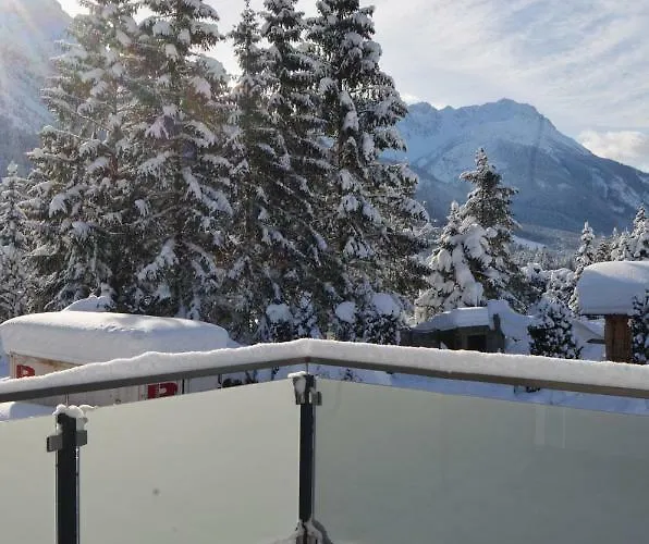 شقة Zugspitzappartements ايروالد